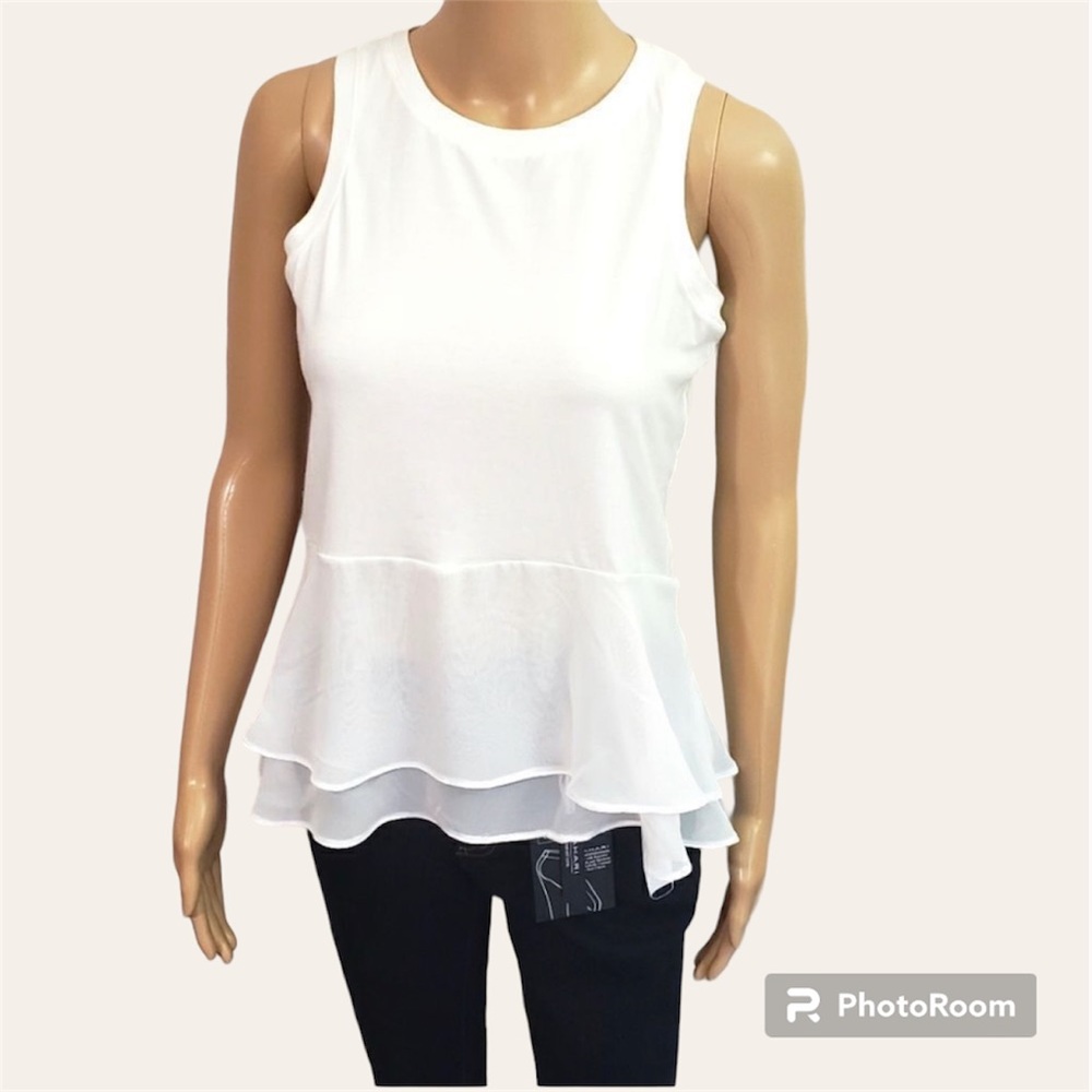 Simply Vera Vera Wang Ruffled peplum top